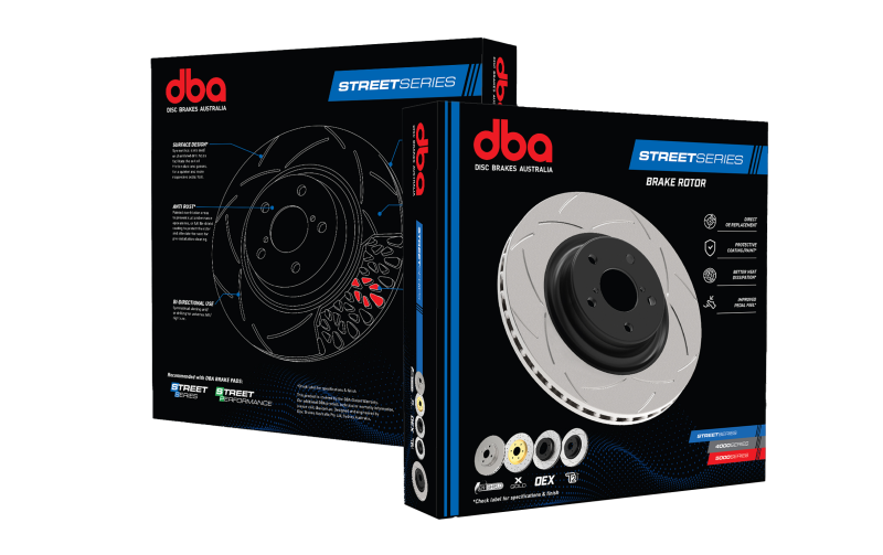 DBA 04-07 BMW 525i E60 (w/Auto Trans) Rear Street Series Standard Rotor