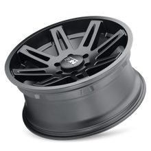 Cargar imagen en el visor de la galería, ION Type 142 17x9 / 6x139.7 BP / -12mm Offset / 106mm Hub Matte Black Wheel