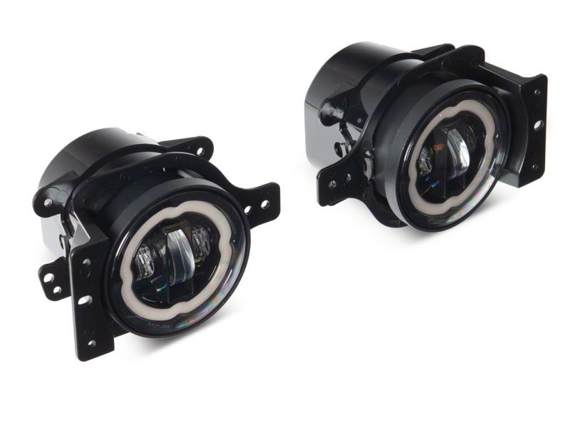 Raxiom 18-23 Jeep Wrangler JL Axial Series Angel Eye LED Fog Lights