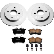 Cargar imagen en el visor de la galería, Power Stop 14-19 Ford Fiesta Rear Z17 Evolution Geomet Coated Brake Kit