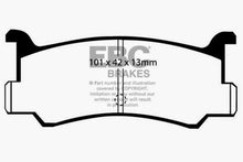 Load image into Gallery viewer, EBC 92-95 Mazda MX3 1.6 Yellowstuff Rear Brake Pads
