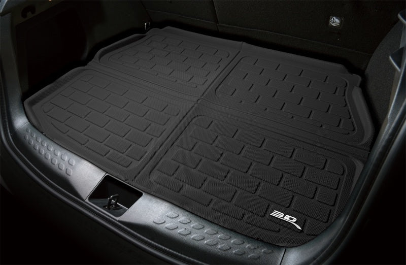 3D MAXpider 12-16 GMC Acadia 2017 Limited Behind 2nd Row Kagu Cargo Liner - Black