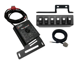 sPOD 09-18 Jeep Wrangler JK SourceLT w/Green LED Switch Panel