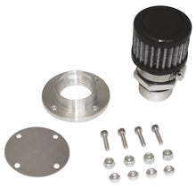 Cargar imagen en el visor de la galería, Moroso Non-Weld Valve Cover Breather Kit - Black Finish