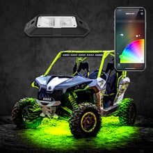 Cargar imagen en el visor de la galería, XK Glow Rock Light w/ XKchrome App Controlled Bluetooth Advanced Kit 4pc RGB 6W