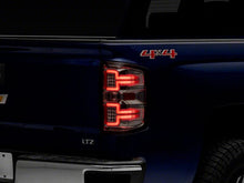 Cargar imagen en el visor de la galería, Raxiom 14-18 Chevrolet Silverado 1500 LED Tail Lights/Seq Turn Signals- Chrome- Clear Lens