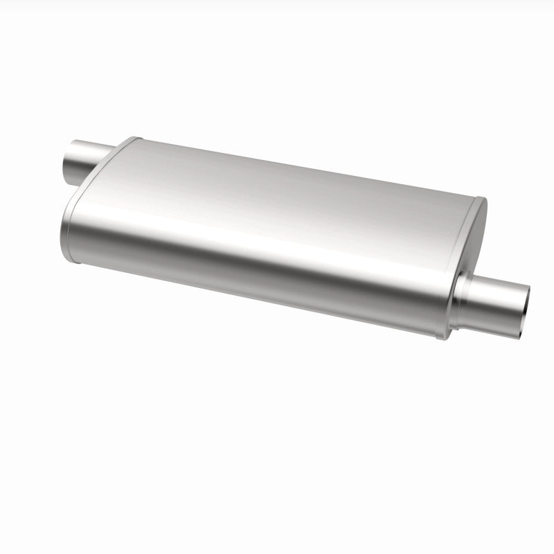 MagnaFlow Muffler Trb SS 4X9 18 2.5/2.5