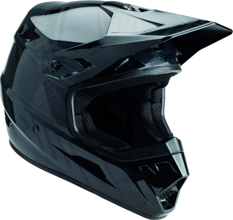 Answer AR3 Rapid Helmet Black/Dark Grey Youth - Small