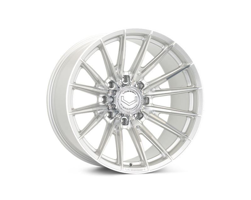 Vossen HFX-2 22x12 - 8x170 - ET44 - Ultra Deep Face - 125.1 - Silver Polished Wheel