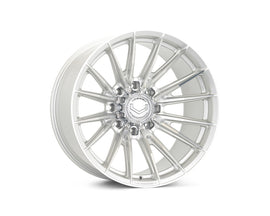 Vossen HFX-2 24x11 - 8x180 - ET0 - Deep Face - 124.3 - Silver Polished Wheel