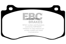 Cargar imagen en el visor de la galería, EBC 06-10 Jeep Grand Cherokee 6.1 SRT-8 Greenstuff Front Brake Pads