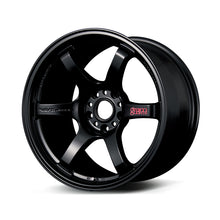 Cargar imagen en el visor de la galería, Gram Lights 57DR 18x9.5 +12 5-114.3 Semi Gloss Black Wheel