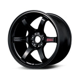 Gram Lights 57DR 18x10.5 +22 5-114.3 Semi Gloss Black Wheel