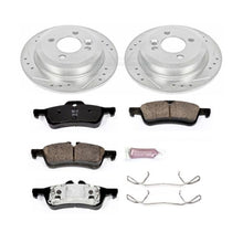 Cargar imagen en el visor de la galería, Power Stop 02-06 Mini Cooper Rear Z23 Evolution Sport Brake Kit