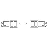 Cometic Chevy Gen1 Small Block V8 .047in Fiber Intake Mani Gskt Set-1.240in x 2.100in Rectangle Port