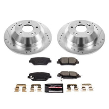 Cargar imagen en el visor de la galería, Power Stop 10-18 Hyundai Santa Fe Rear Z23 Evolution Sport Brake Kit