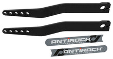 Cargar imagen en el visor de la galería, RockJock Antirock Fabricated Steel Sway Bar Arms 19.25in Long 1.7in Offset Bend 5 Holes