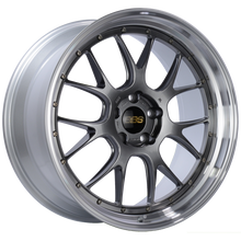 Cargar imagen en el visor de la galería, BBS LM-R 21x10 5x120 ET35 Diamond Black Center Diamond Cut Lip Wheel -82mm PFS/Clip Required