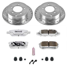 Cargar imagen en el visor de la galería, Power Stop 11-14 Chrysler 200 Rear Z26 Street Warrior Brake Kit