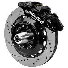 Cargar imagen en el visor de la galería, Wilwood Aero6R/ST Front Big Brake Kit 14in D/S Black Powder Coat 79-88 Chevrolet Monte Carlo