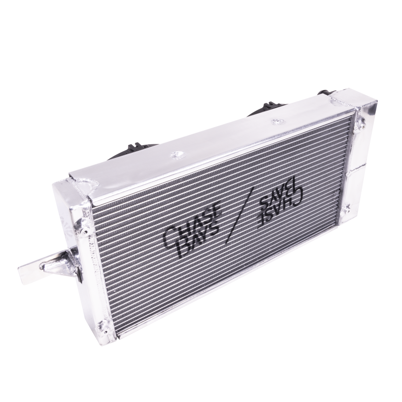 16an Radiator Chase Bays Honda Civic/Integra -16AN Tucked Aluminum Radiator w/2 10in ...