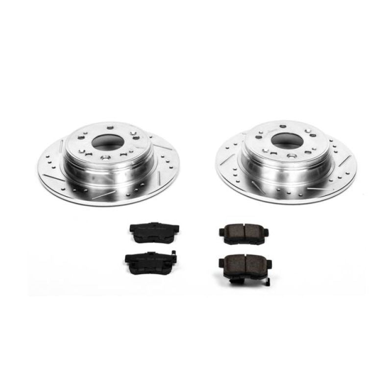 Power Stop 02-04 Honda CR-V Rear Z23 Evolution Sport Brake Kit