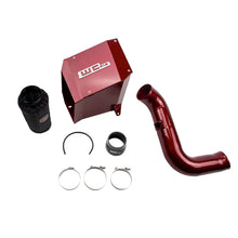 Cargar imagen en el visor de la galería, Wehrli 2004.5-2005 LLY Duramax 4in Intake Kit with Air Box - Red