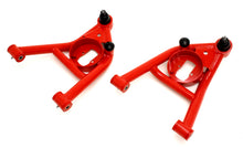 Cargar imagen en el visor de la galería, BMR 64-72 A-Body Non-Adj. Lower A-Arms (Polyurethane) - Red