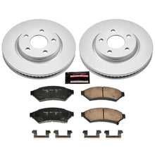 Cargar imagen en el visor de la galería, Power Stop 05-09 Buick Allure Front Z17 Evolution Geomet Coated Brake Kit