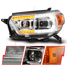 Load image into Gallery viewer, ANZO 10-13 Toyota 4Runner Projector Headlights - Chrome