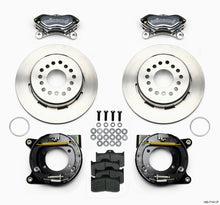 Cargar imagen en el visor de la galería, Wilwood Forged Dynalite P/S Park Brake Kit Polished Chevy 12 Bolt w/ C-Clips