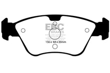 Load image into Gallery viewer, EBC 03-08 Chrysler Crossfire 3.2 Ultimax2 Front Brake Pads