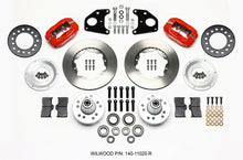 Cargar imagen en el visor de la galería, Wilwood Forged Dynalite Front Kit 11.00in Red 62-72 CDP B &amp; E Body-Drum