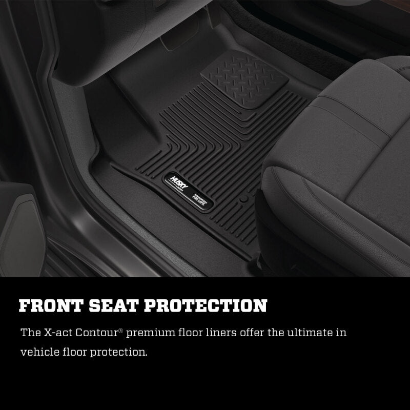Husky Liners 24-25 Toyota Land Cruiser / Lexus GX550 X-Act Contour Black Rear Floor Liners