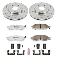 Cargar imagen en el visor de la galería, Power Stop 03-04 Infiniti M45 Front Z26 Street Warrior Brake Kit