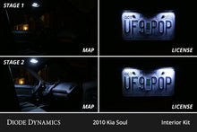 Cargar imagen en el visor de la galería, Diode Dynamics 10-13 Kia Soul Interior LED Kit Cool White Stage 1