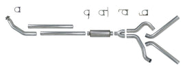 Diamond Eye KIT 4in Turbo Back DUAL AL: 94-02 DODGE CUMMINS 5.9L