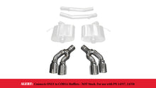 Cargar imagen en el visor de la galería, Corsa 2016-2019 Cadillac CTS-V 2.75in Inlet / 4.0in Outlet Polished Tip Kit (For Corsa Exhaust Only)