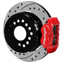 Cargar imagen en el visor de la galería, Wilwood Chevy Monte Carlo Forged 4 Piston DynaPro Red Caliper HP32 VV D&amp;S Rotor - 11.00x0.81