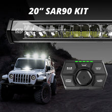 Cargar imagen en el visor de la galería, XK Glow SAR90 Light Bar Kit Emergency Search and Rescue Light System 20In