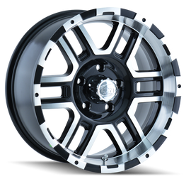 ION Type 179 20x9 / 6x139.7 BP / 12mm Offset / 106mm Hub Black/Machined Wheel