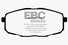 Cargar imagen en el visor de la galería, EBC 09-12 Hyundai Elantra 2.0 Touring Redstuff Front Brake Pads