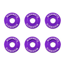 Load image into Gallery viewer, Mishimoto Large Fender Washer Kit (6pcs) - Purple