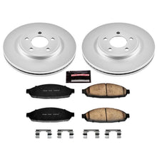 Cargar imagen en el visor de la galería, Power Stop 03-11 Ford Crown Victoria Front Z17 Evolution Geomet Coated Brake Kit