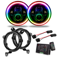 Cargar imagen en el visor de la galería, Oracle Jeep Wrangler JL/Gladiator JT 7in. High Powered LED Headlights (Pair) - 2