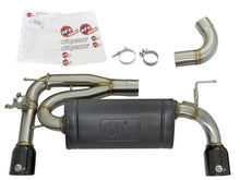 Cargar imagen en el visor de la galería, aFe MACHForce XP Exhausts Axle-Back 12-15 BMW 335i 3.0T (SS w/Black Tips)