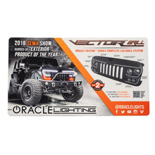 Cargar imagen en el visor de la galería, Oracle Neoprene Counter Mat 24in x 14in - Vector Grille Design 1