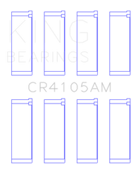 King Engine Bearings Mazda FS-DE L4/FP L4/FS L4  DOHC 16 Valve (Size +0.25) Rod Bearing Set