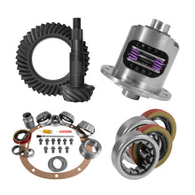 Load image into Gallery viewer, Yukon Gear 8.2in GM 3.08 Rear Ring &amp; Pinion Install Kit 28 Spline Positraction 2.25in Axle Bearings
