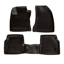 Cargar imagen en el visor de la galería, Rugged Ridge Floor Liner Front/Rear Black 2018-2019 Jeep Compass